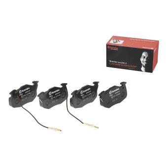 Jeu de 4 plaquettes de frein avant BREMBO [P 68 010]