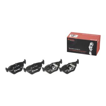 Jeu de 4 plaquettes de frein arrière BREMBO OEM 34212157591