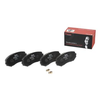 Jeu de 4 plaquettes de frein avant BREMBO OEM 5520065j23