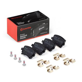 Jeu de 4 plaquettes de frein arrière BREMBO [P 85 073]