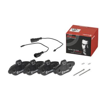 Jeu de 4 plaquettes de frein avant BREMBO OEM BS512K021BA