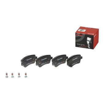 Jeu de 4 plaquettes de frein avant BREMBO [P 59 050]