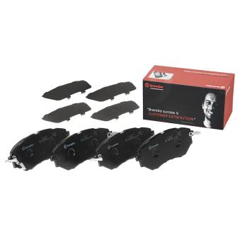 Jeu de 4 plaquettes de frein avant BREMBO OEM 26296AL010