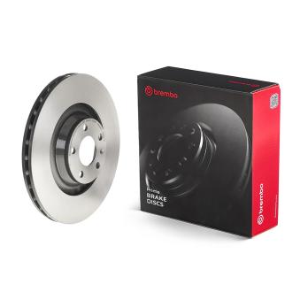 Jeu de 2 disques de frein avant BREMBO OEM 4F0615301F