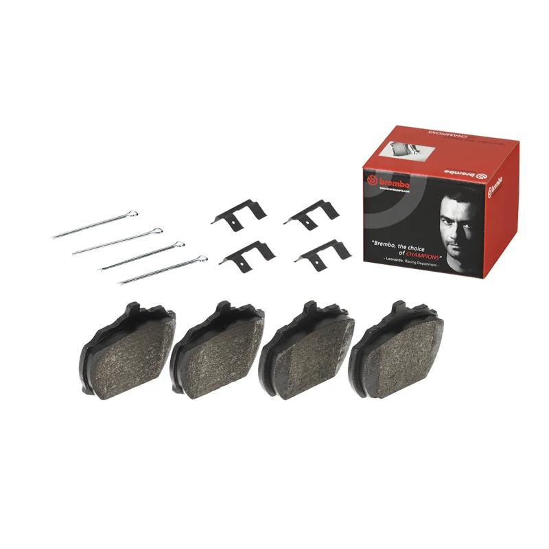 Jeu de 4 plaquettes de frein avant BREMBO P 24 004 - Visuel 1