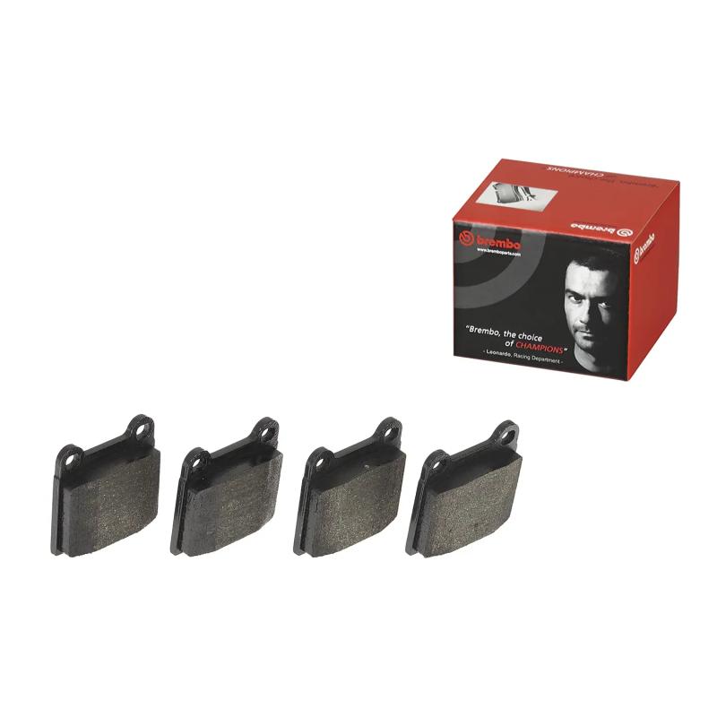 Jeu de 4 plaquettes de frein avant BREMBO P 85 003 - Visuel 1
