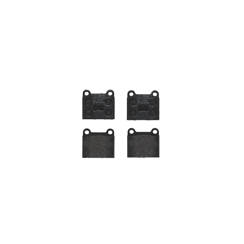 Jeu de 4 plaquettes de frein avant BREMBO P 85 003 - Visuel 2