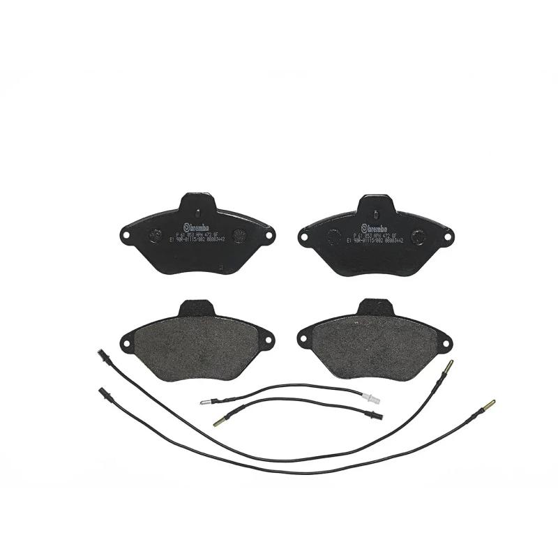 Jeu de 4 plaquettes de frein avant BREMBO P 61 053 - Visuel 2