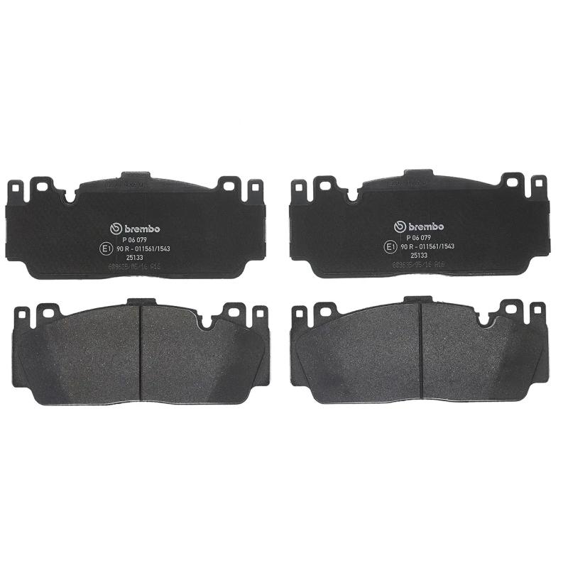 Jeu de 4 plaquettes de frein avant BREMBO P 06 079 - Visuel 2