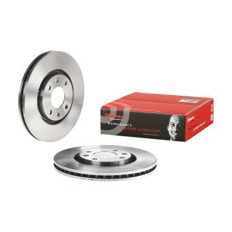 Jeu de 2 disques de frein avant BREMBO [09.8760.10]
