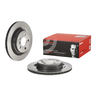 Jeu de 2 disques de frein arrière BREMBO [09.C743.11]