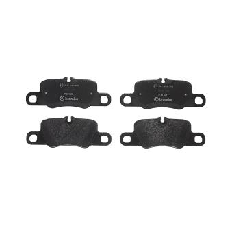 Jeu de 4 plaquettes de frein arrière BREMBO P 65 029 pour PORSCHE PANAMERA 3.0 S E-Hybrid - 416cv