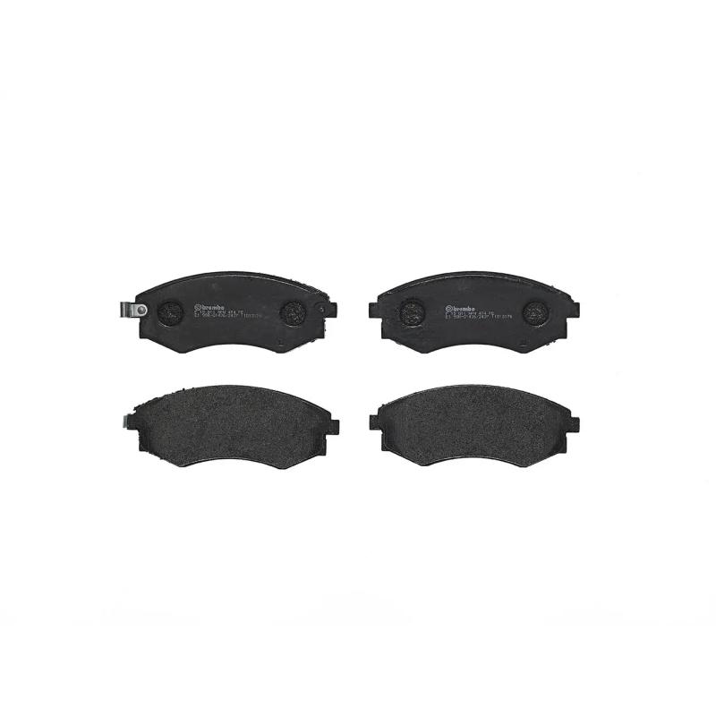 Jeu de 4 plaquettes de frein avant BREMBO P 15 011 - Visuel 2