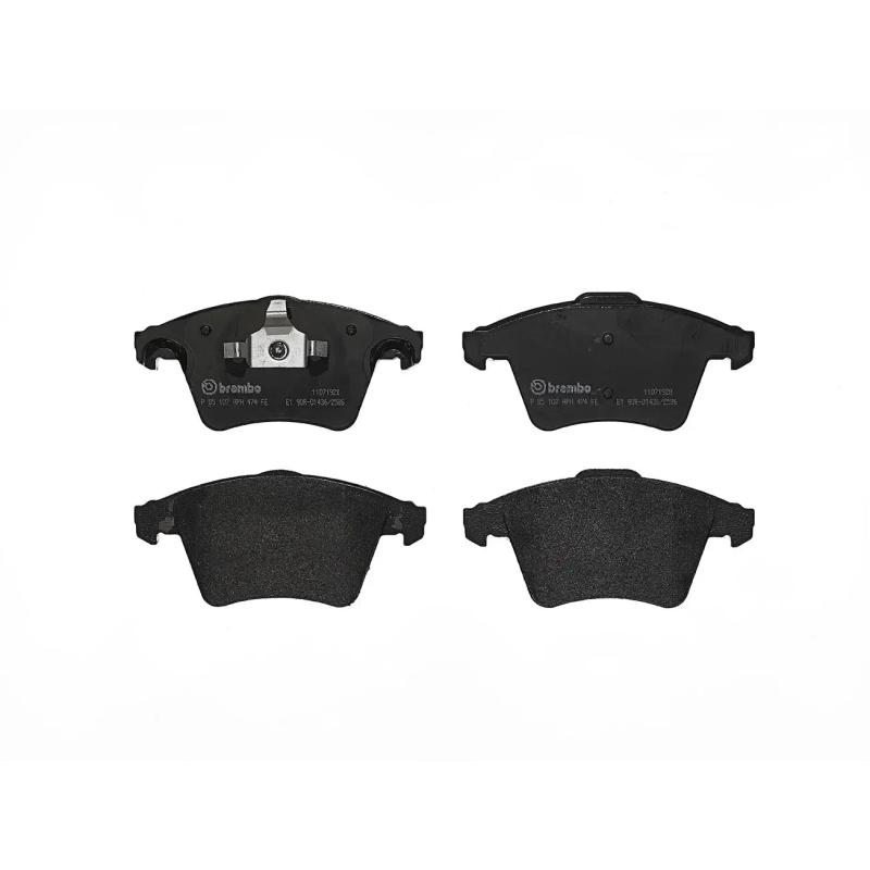 Jeu de 4 plaquettes de frein avant BREMBO P 85 107 - Visuel 2