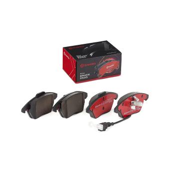 Jeu de 4 plaquettes de frein avant BREMBO OEM JZW698302BH