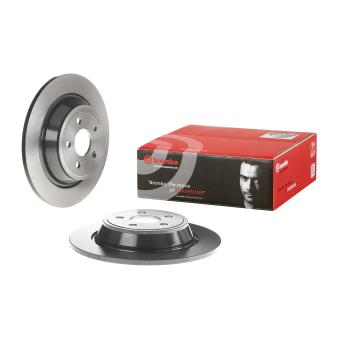Jeu de 2 disques de frein arrière BREMBO 08.N258.41 pour MAZDA RX 2.0 EcoBlue - 120cv