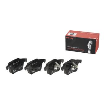 Jeu de 4 plaquettes de frein arrière BREMBO OEM 30793093