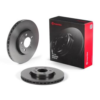 Jeu de 2 disques de frein avant BREMBO [09.D571.11]