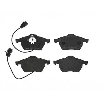 Jeu de 4 plaquettes de frein avant BREMBO P 85 040 pour MAZDA 626 2.5 TDI - 180cv