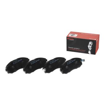 Jeu de 4 plaquettes de frein avant BREMBO OEM 581014AA30