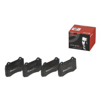 Jeu de 4 plaquettes de frein arrière BREMBO OEM 1329156