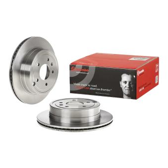 Jeu de 2 disques de frein arrière BREMBO OEM 20968395 Jeu de 2 disques de frein arrière BREMBO OEM 20968395