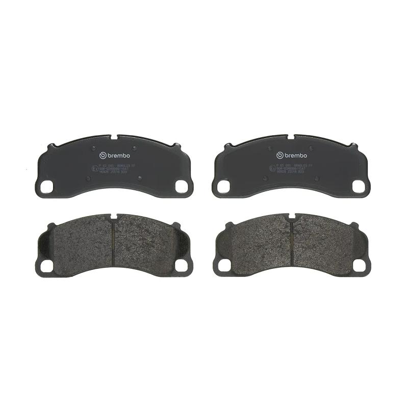 Jeu de 4 plaquettes de frein avant BREMBO P 65 045 - Visuel 2