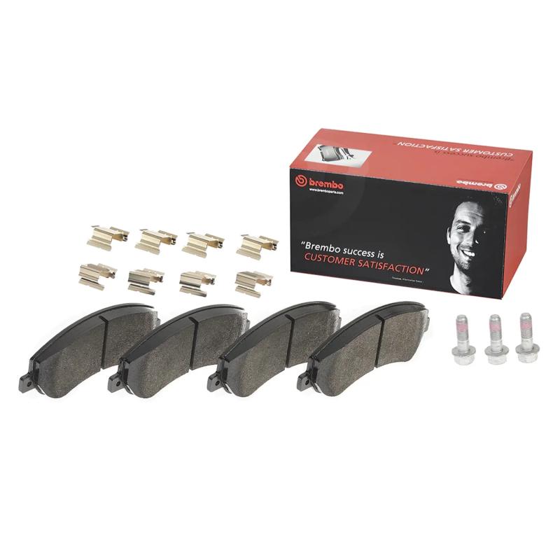 Jeu de 4 plaquettes de frein avant BREMBO P 85 115 - Visuel 1