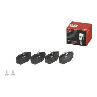 Jeu de 4 plaquettes de frein arrière BREMBO OEM STC3684
