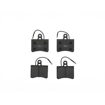 Jeu de 4 plaquettes de frein arrière BREMBO OEM 95600561