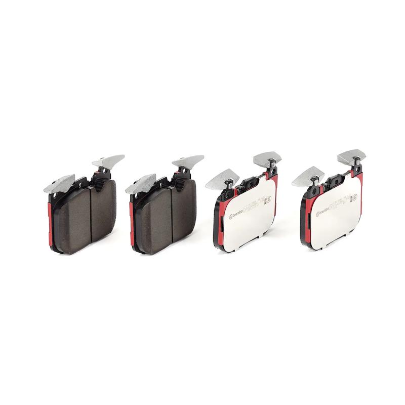 Jeu de 4 plaquettes de frein avant BREMBO P 06 088X - Visuel 1