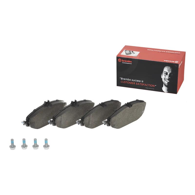 Jeu de 4 plaquettes de frein avant BREMBO P 50 124 - Visuel 1