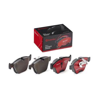 Jeu de 4 plaquettes de frein avant BREMBO OEM 34112339271