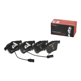 Jeu de 4 plaquettes de frein avant BREMBO OEM 4B0698151R