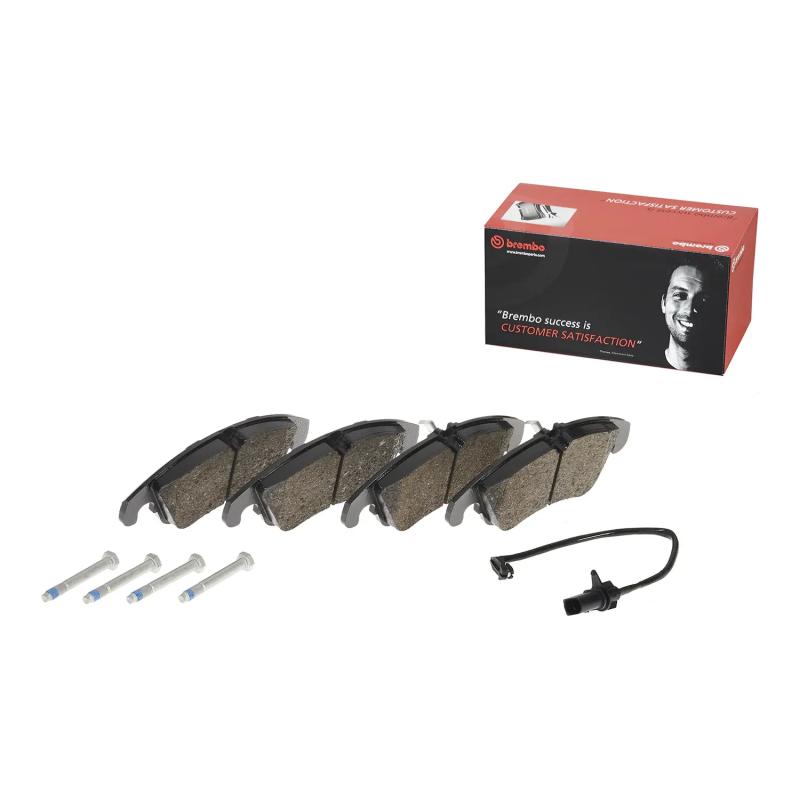 Jeu de 4 plaquettes de frein avant BREMBO P 85 145 - Visuel 1