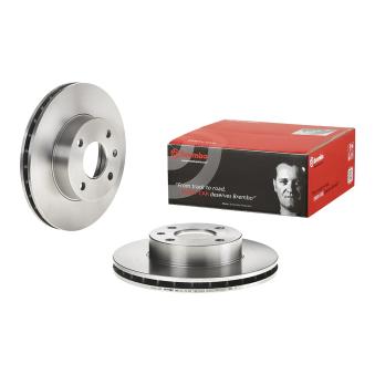 Jeu de 2 disques de frein avant BREMBO 09.5134.10