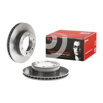 Jeu de 2 disques de frein avant BREMBO OEM 435120K070