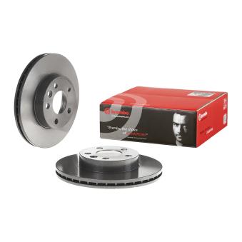 Jeu de 2 disques de frein avant BREMBO OEM 701615301F