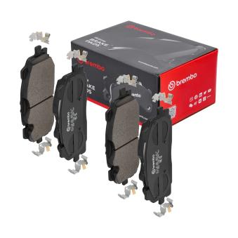 Jeu de 4 plaquettes de frein avant BREMBO [P 85 165]