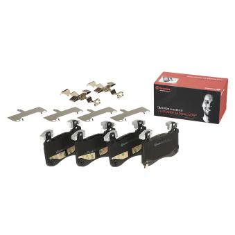 Jeu de 4 plaquettes de frein avant BREMBO P 30 113 pour KIA STINGER 3.3 T-GDI - 366cv
