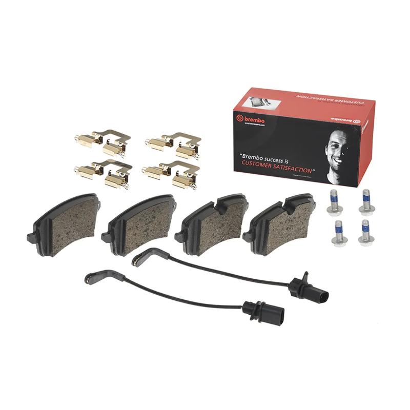 Jeu de 4 plaquettes de frein arrière BREMBO P 85 118 - Visuel 1