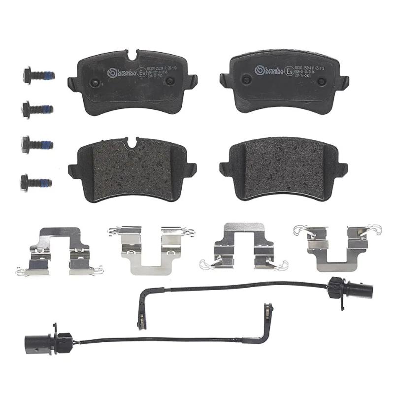 Jeu de 4 plaquettes de frein arrière BREMBO P 85 118 - Visuel 2