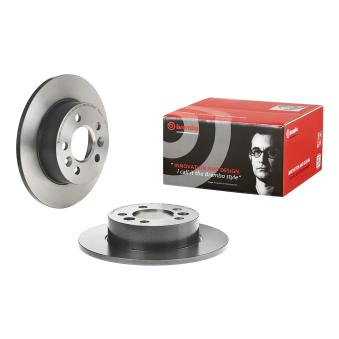 Jeu de 2 disques de frein arrière BREMBO [08.6704.11]