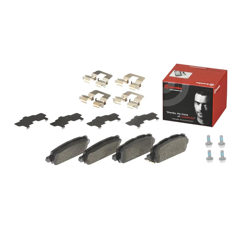 Jeu de 4 plaquettes de frein arrière BREMBO P 28 090 - Visuel 1