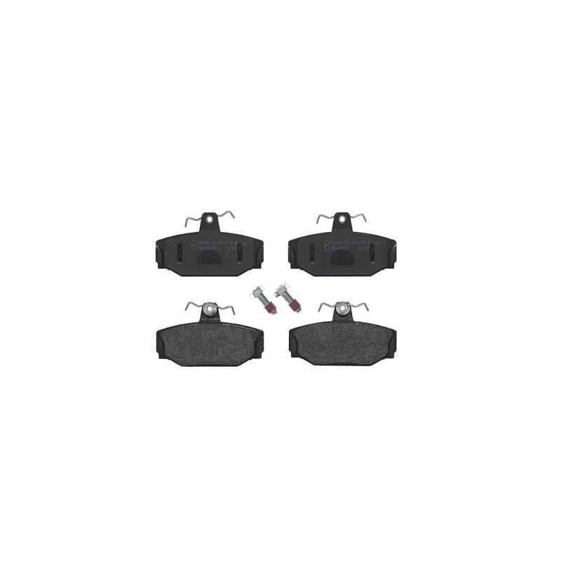 Jeu de 4 plaquettes de frein arrière BREMBO P 86 009 - Visuel 2