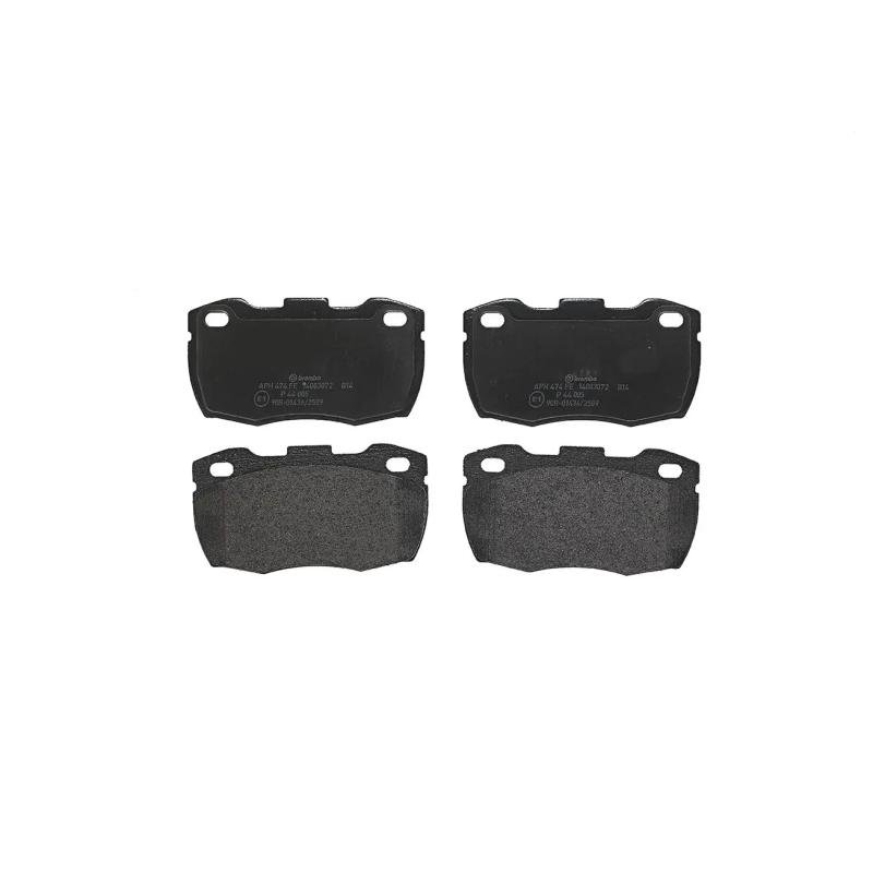 Jeu de 4 plaquettes de frein avant BREMBO P 44 005 - Visuel 2