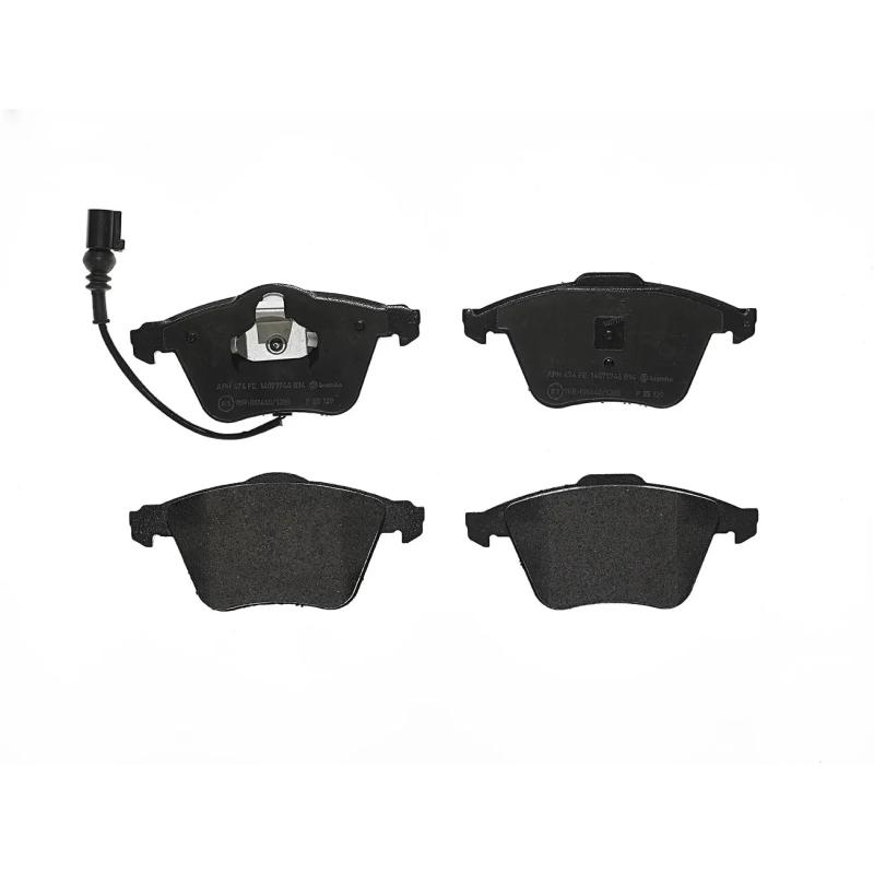 Jeu de 4 plaquettes de frein avant BREMBO P 85 129 - Visuel 2