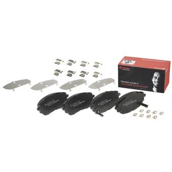 Jeu de 4 plaquettes de frein avant BREMBO OEM 0446502390