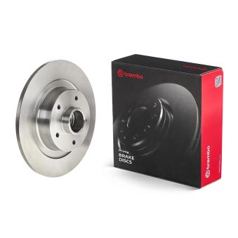 Jeu de 2 disques de frein arrière BREMBO OEM 432020016R Jeu de 2 disques de frein arrière BREMBO OEM 432020016R