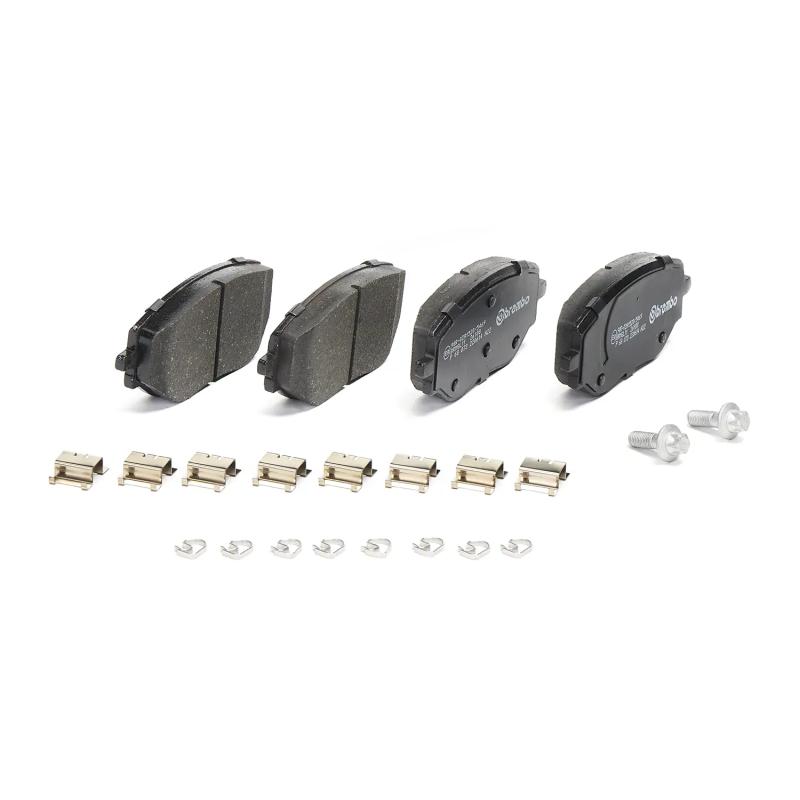 Jeu de 4 plaquettes de frein avant BREMBO P 68 073 - Visuel 1